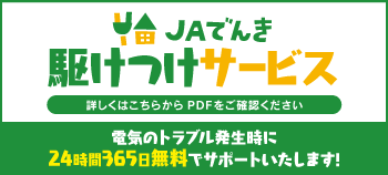 【農機・自動車・燃料】JAでんき駆けつけサービス SP用